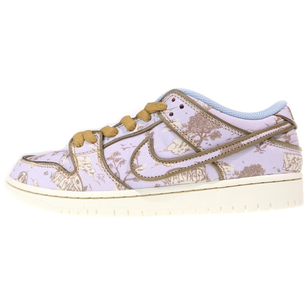 NIKE SB(ナイキエスビー) DUNK LOW PRM TOILE FN5880-001 ダンクロー トワレ ローカットスニーカー パープル US9/27cm