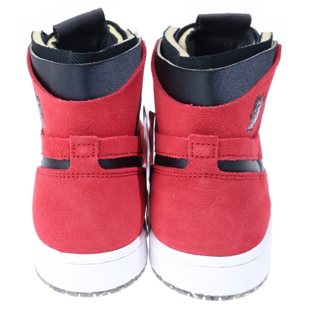 NIKE(ナイキ) AIR JORDAN 1 HIGH ZOOM RED SUEDE エアジョーダン1 ズーム レッド スウェード ハイカットスニーカー レッド US9.5/27.5cm CT0978-600