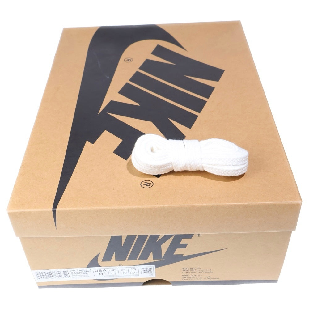 NIKE(ナイキ) AIR JORDAN 1 HIGH ZOOM RED SUEDE エアジョーダン1 ズーム レッド スウェード ハイカットスニーカー レッド US9.5/27.5cm CT0978-600
