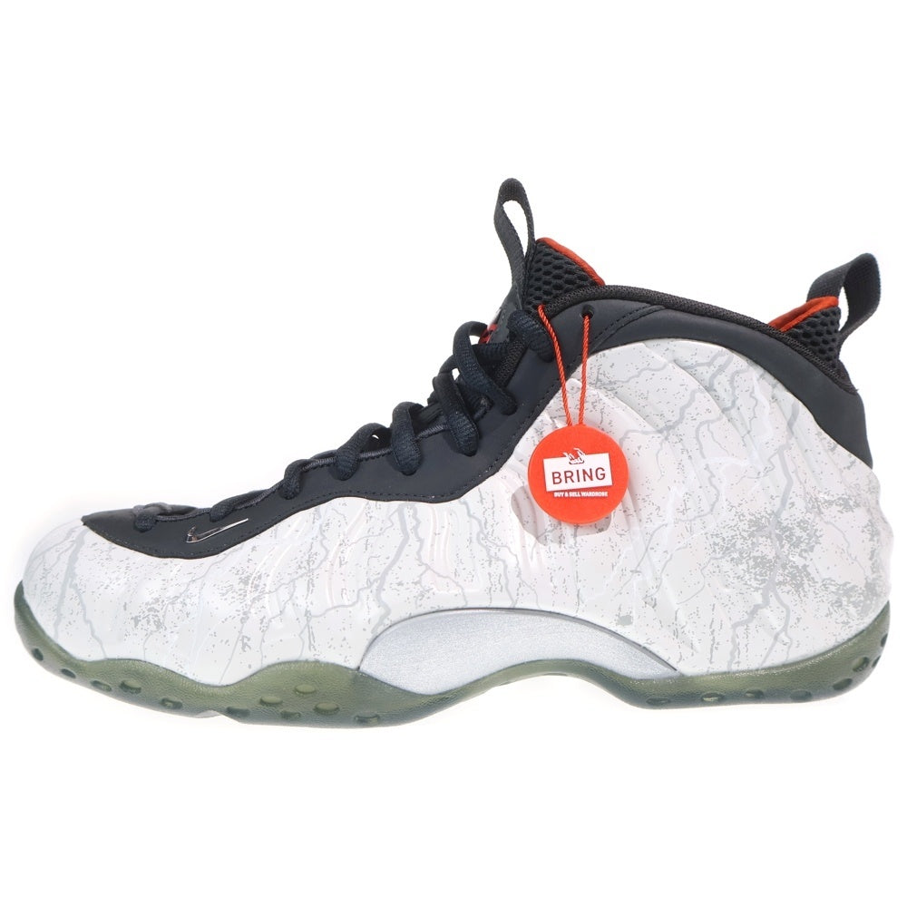 NIKE(ナイキ) ×TEKKEN 8 AIR FOAMPOSITE ONE PRM JIN KAZAMA HF6367-001 鉄拳8 エアフォームポジット ミッドカットスニーカー シルバー US9/27cm