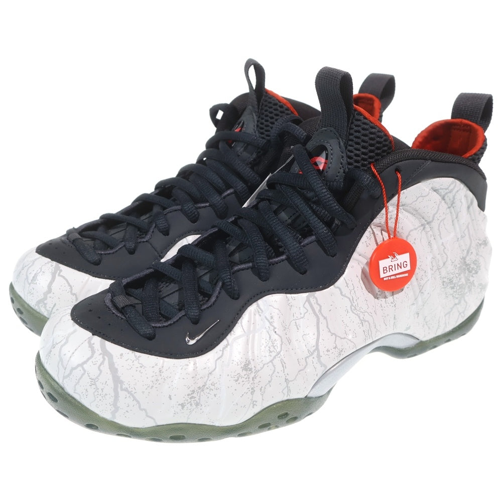 NIKE(ナイキ) ×TEKKEN 8 AIR FOAMPOSITE ONE PRM JIN KAZAMA HF6367-001 鉄拳8 エアフォームポジット ミッドカットスニーカー シルバー US9/27cm