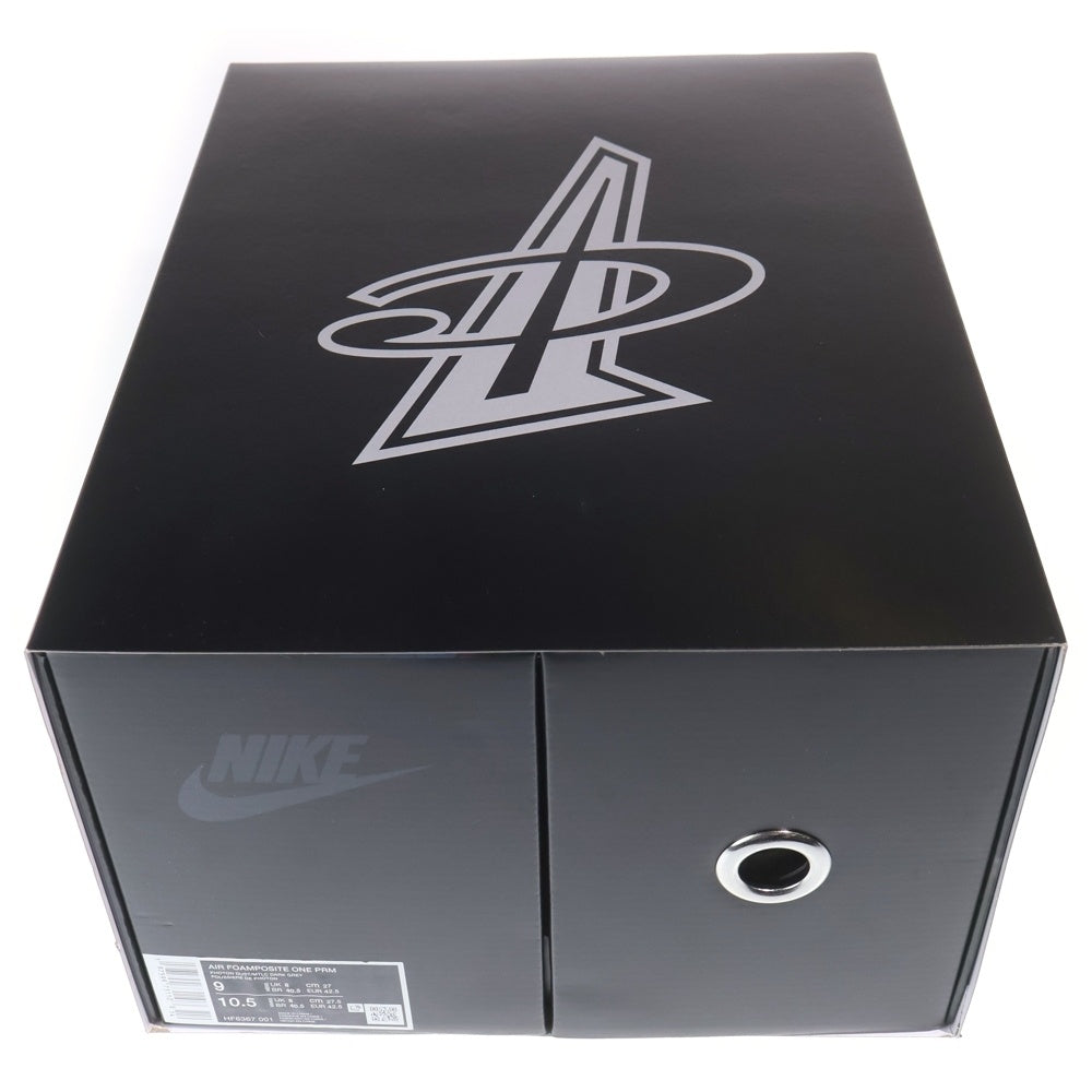 NIKE(ナイキ) ×TEKKEN 8 AIR FOAMPOSITE ONE PRM JIN KAZAMA HF6367-001 鉄拳8 エアフォームポジット ミッドカットスニーカー シルバー US9/27cm