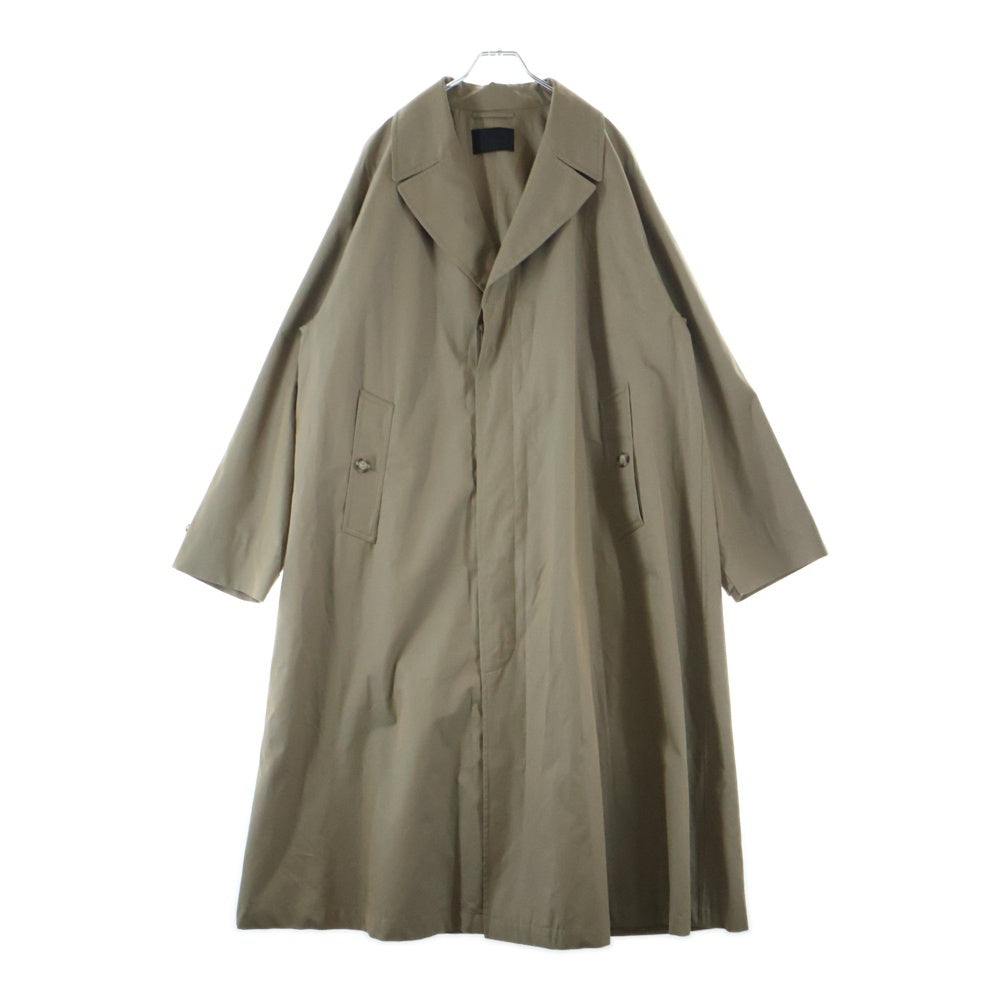 PRADA(プラダ) 24SS Double Breasted バックトライアングル ダブルブレスト オーバーサイズ トレンチコート ベージュ