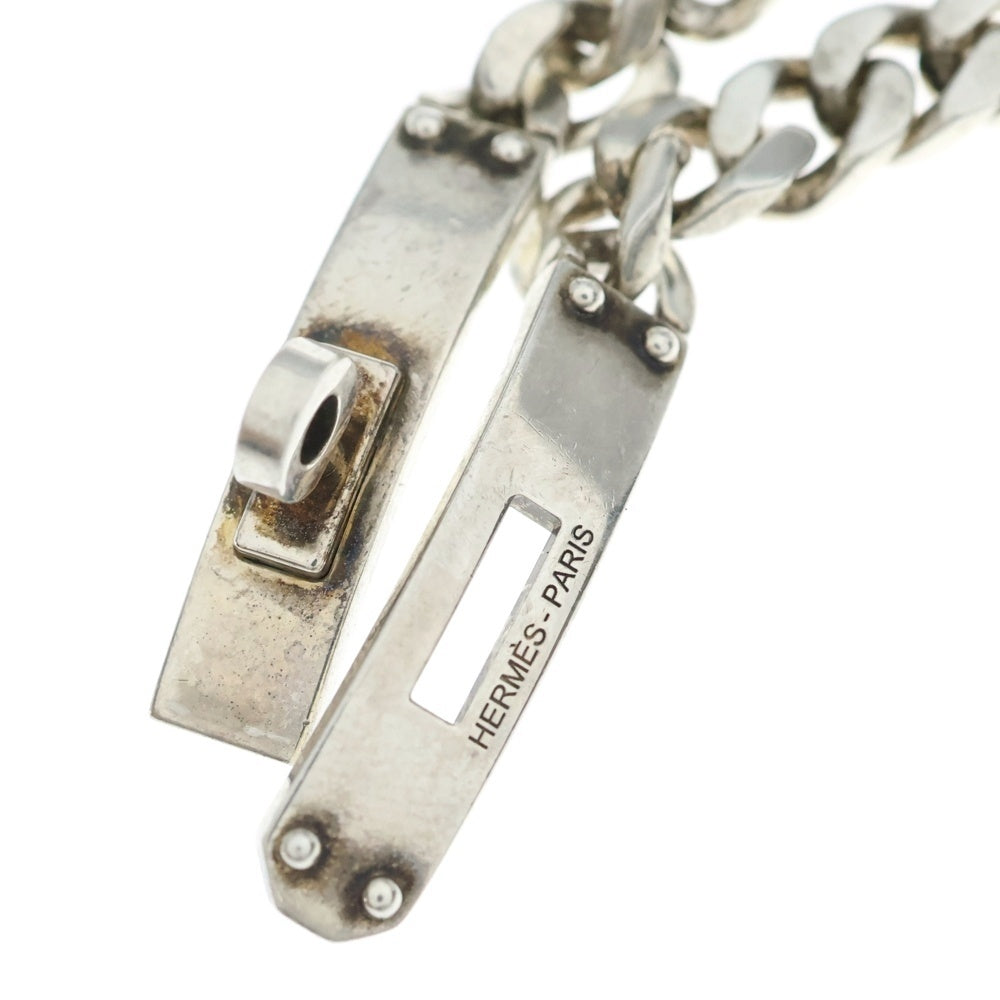HERMES(エルメス) ケリー グルメット TPM ブレスレット シルバー レディース