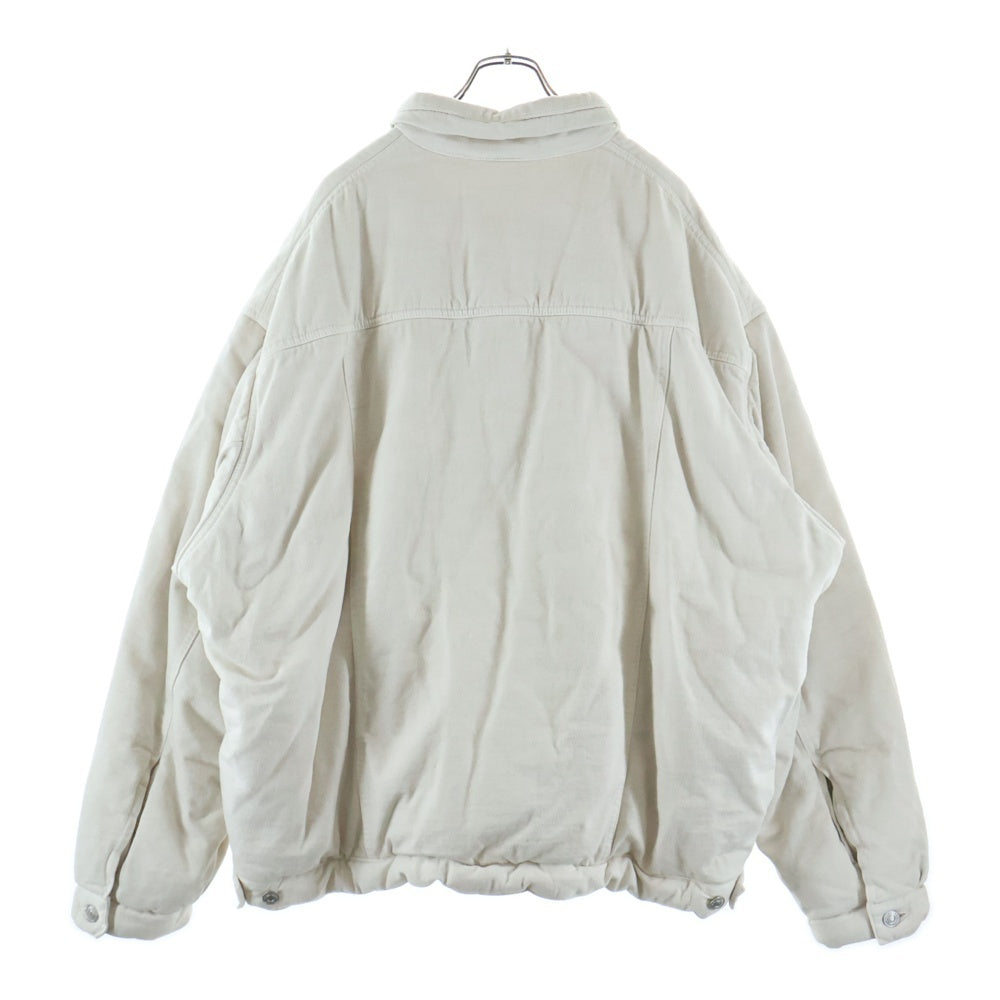 BALENCIAGA(バレンシアガ) 22AW PADDING DENIM JACKET パディングデニムジャケット ホワイト 681689 TNW03