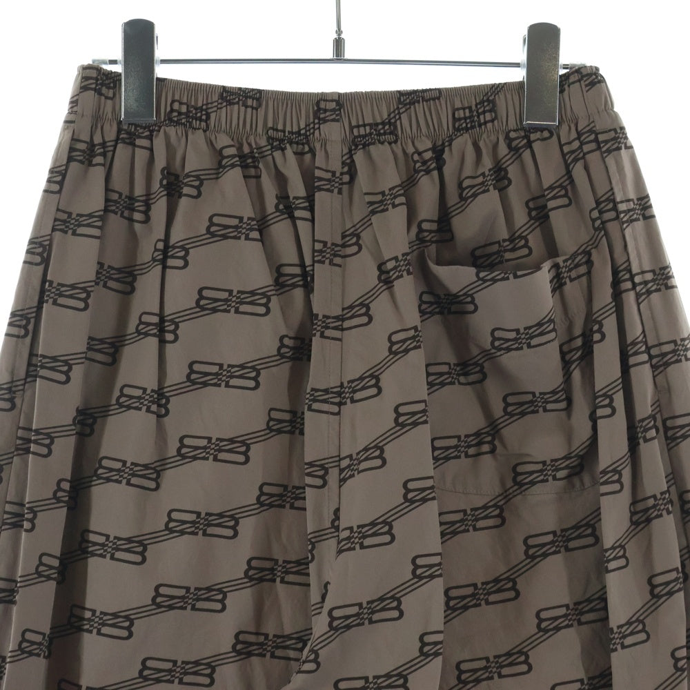 BALENCIAGA(バレンシアガ) 23SS BBモノグラム パジャマパンツ ベージュ 658883 TML36