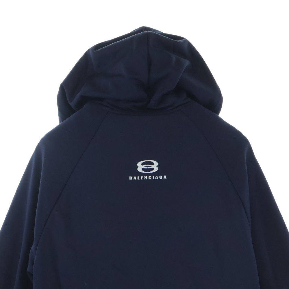 BALENCIAGA(バレンシアガ) インフレータブル ガーメント ジップアップパーカー ネイビー 768921 TMV15