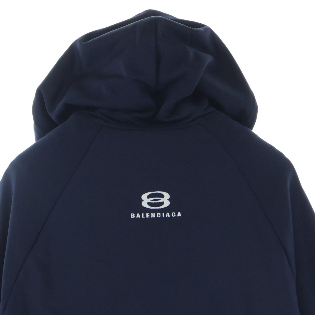 BALENCIAGA(バレンシアガ) インフレータブル ガーメント ジップアップパーカー ネイビー 768921 TMV15