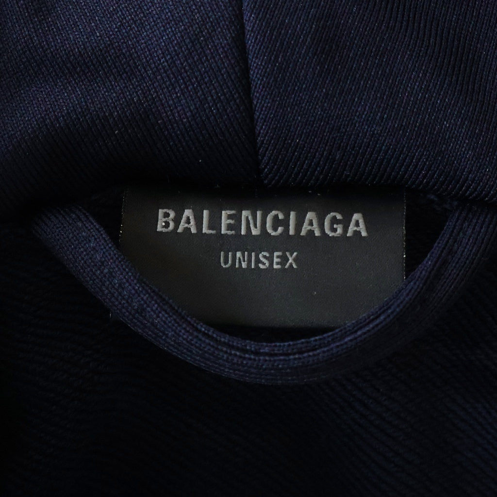 BALENCIAGA(バレンシアガ) インフレータブル ガーメント ジップアップパーカー ネイビー 768921 TMV15