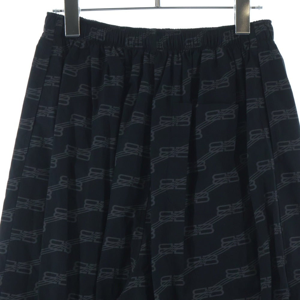 BALENCIAGA(バレンシアガ) 22AW BBモノグラム パジャマパンツ ブラック