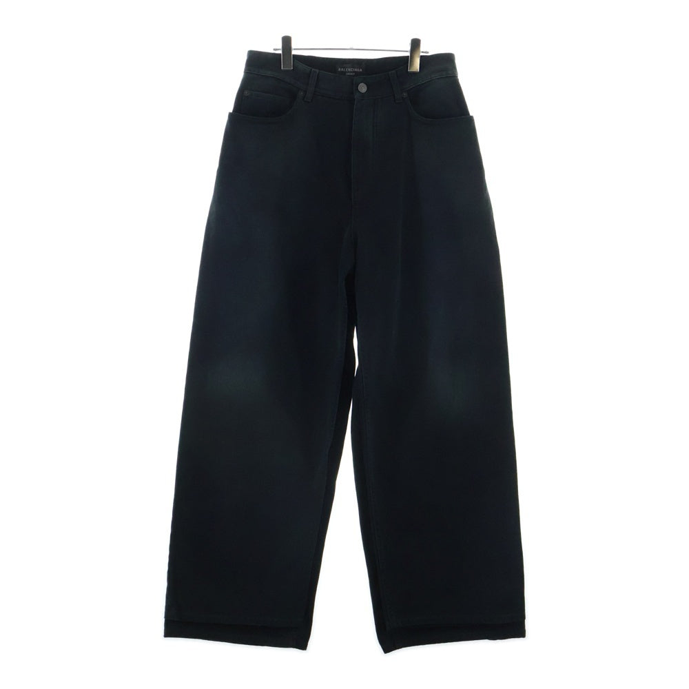BALENCIAGA(バレンシアガ) 23AW DOUBLE FRONT ダブルフロントデニムパンツ ブラック 767979 TNW11