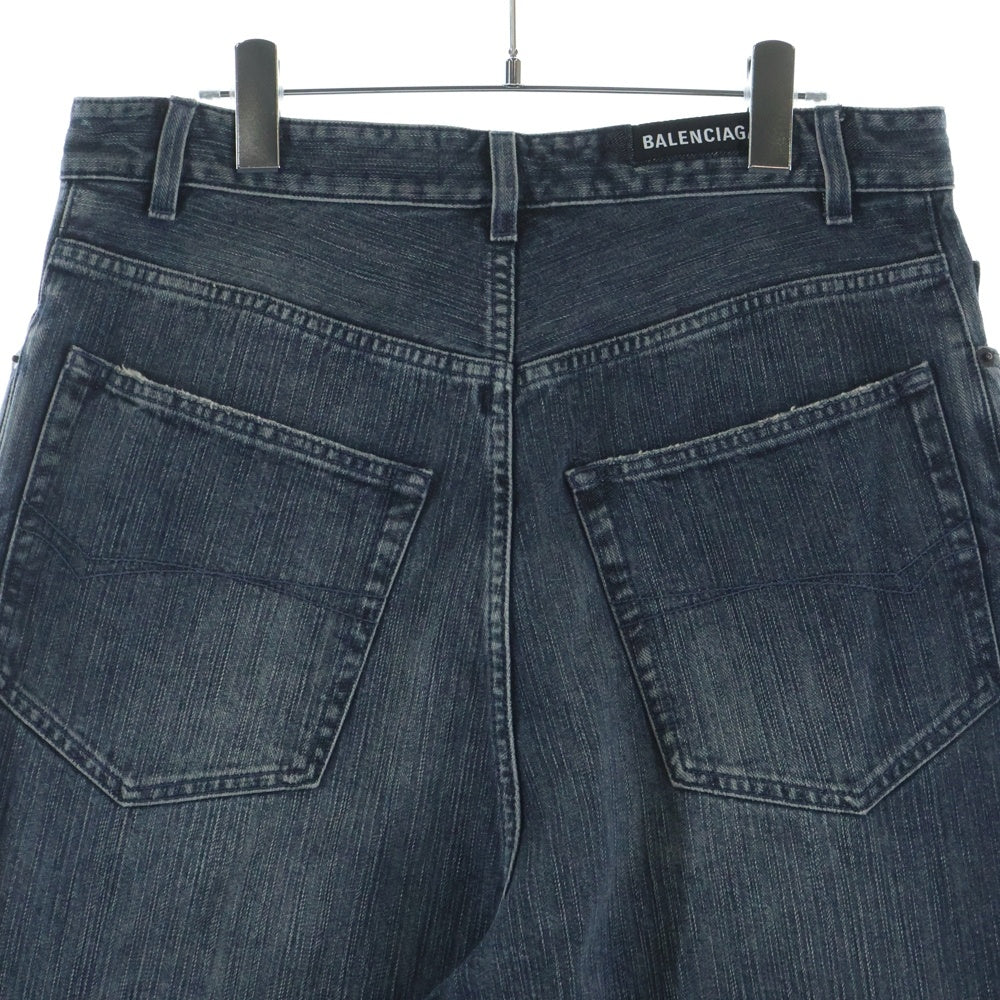 BALENCIAGA(バレンシアガ) 23AW DOUBLE FRONT WIDE LEG JEANS ダブル