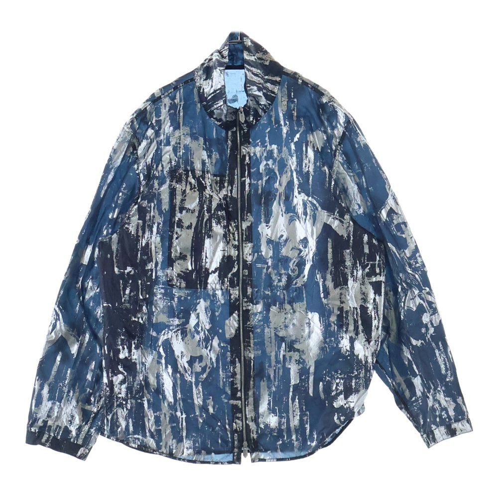 HERMES(エルメス) 25SS Cavalcade siderale 総柄ジップアップ