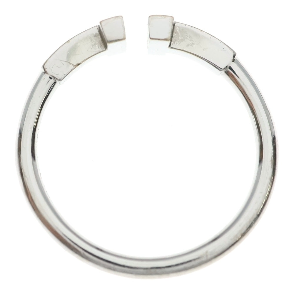 TIFFANY & Co.(ティファニー) K18WG Tワイヤー リング ホワイトゴールド レディース
