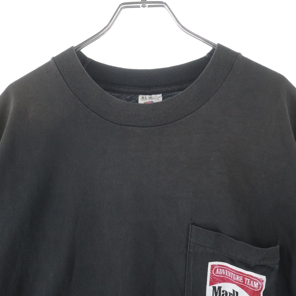 VINTAGE(ヴィンテージ) 90S MARLBORO SNAKE PASS POCKET TEE ヴィンテージ マルボロ スネークパス ポケット半袖Tシャツ カットソー ブラック