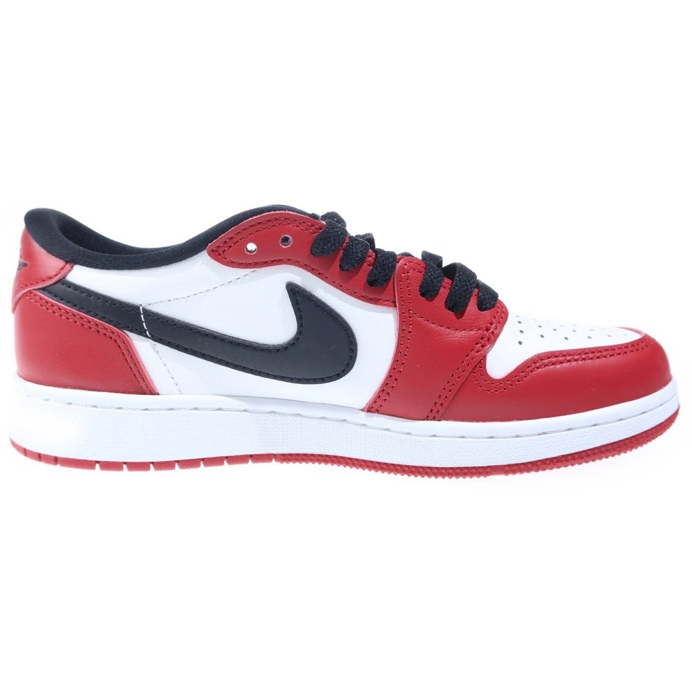 NIKE(ナイキ) GS AIR JORDAN 1 RETRO LOW OG CHICAGO エアジョーダン1 レトロ シカゴ ローカットスニーカー ホワイト/レッド US5Y/23.5cm HQ6999-600 レディース