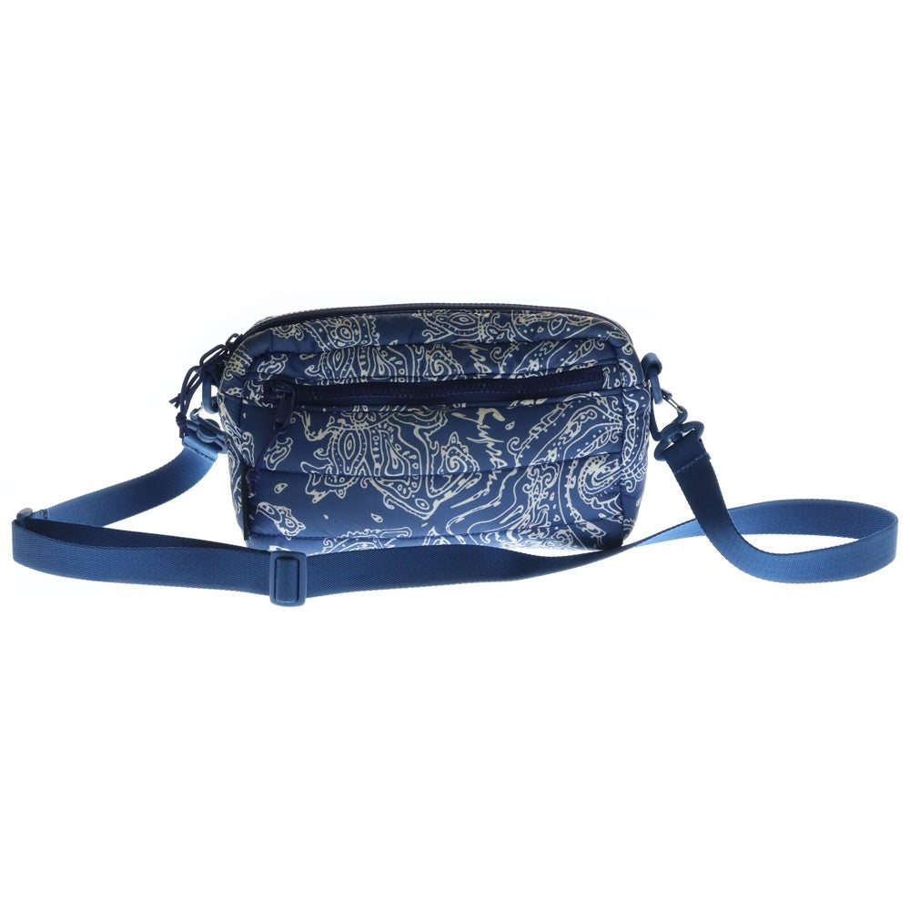 SUPREME(シュプリーム) 22AW Puffer Side Bag ペイズリー柄 パファー 