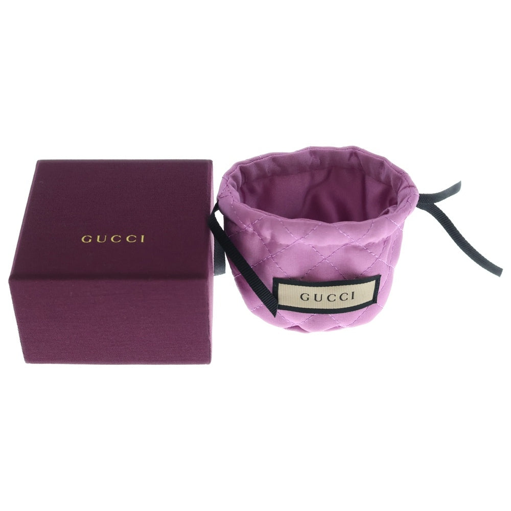 GUCCI(グッチ) インターロッキング シグネット リング シルバー レディース