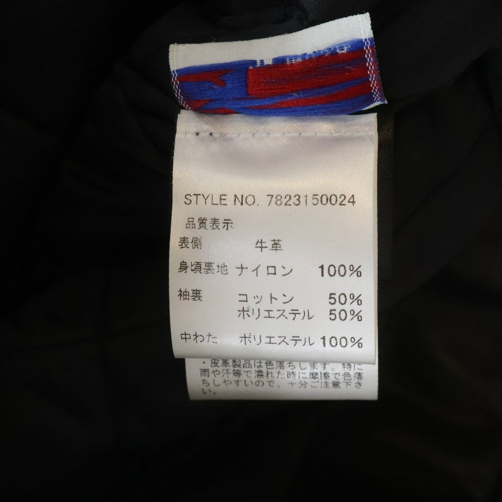 SCHOTT(ショット) 613UST ONESTAR TALL ダブルライダースジャケット ブラック 7823150024