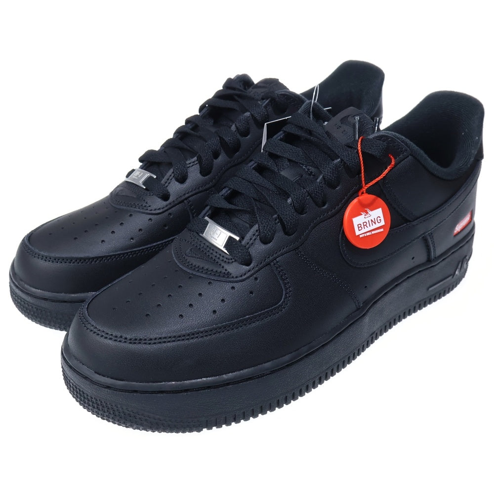 NIKE(ナイキ) ×SUPREME AIR FORCE 1 LOW SP エアフォースワン ローカットスニーカー ブラック US9.5/27.5cm CU9225-001