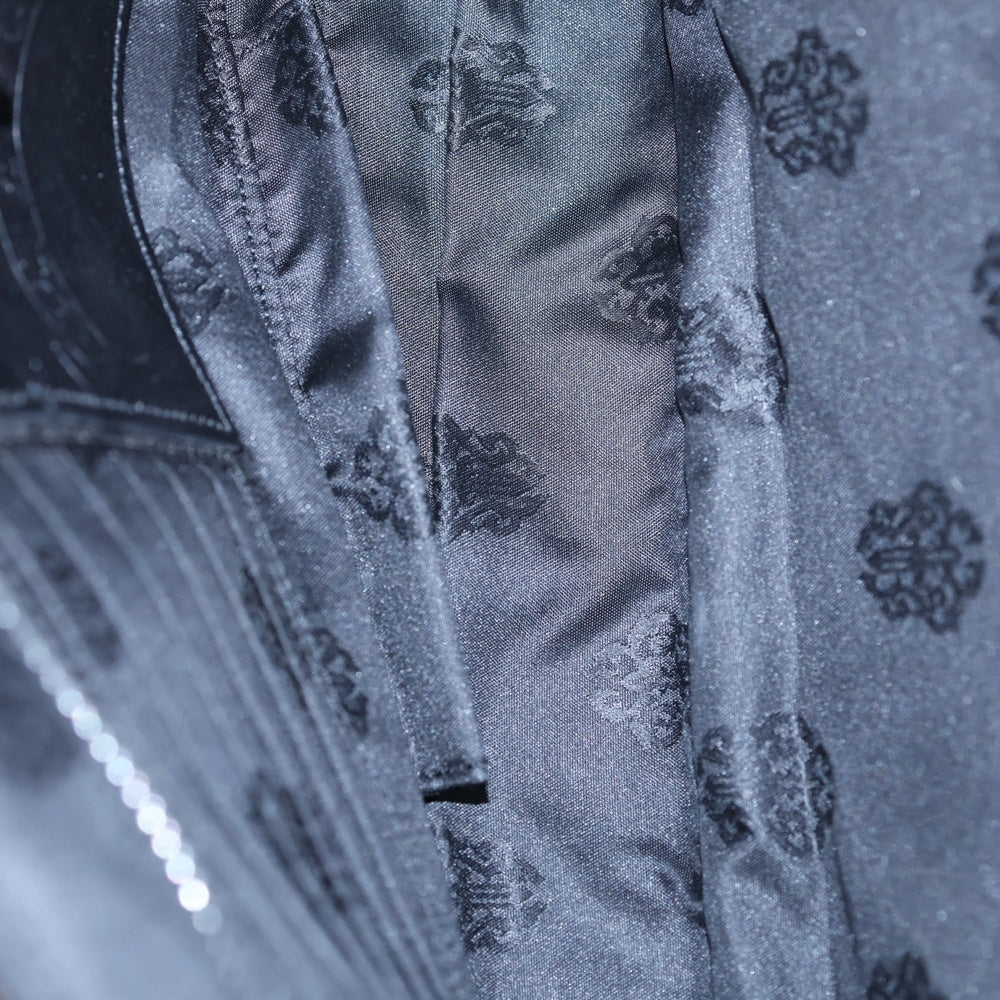CHROME HEARTS(クロムハーツ) JJ DEAN MTLC SMALL JJディーンメタリック スモール パテントレザー ライダース ハンドバッグ レッド
