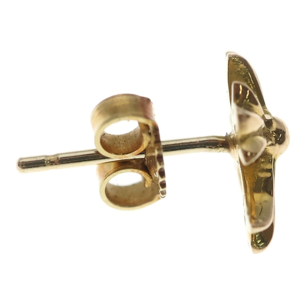 CHROME HEARTS(クロムハーツ) 22K No2 CH CRS 22K CHクロススタッド ピアス ゴールド