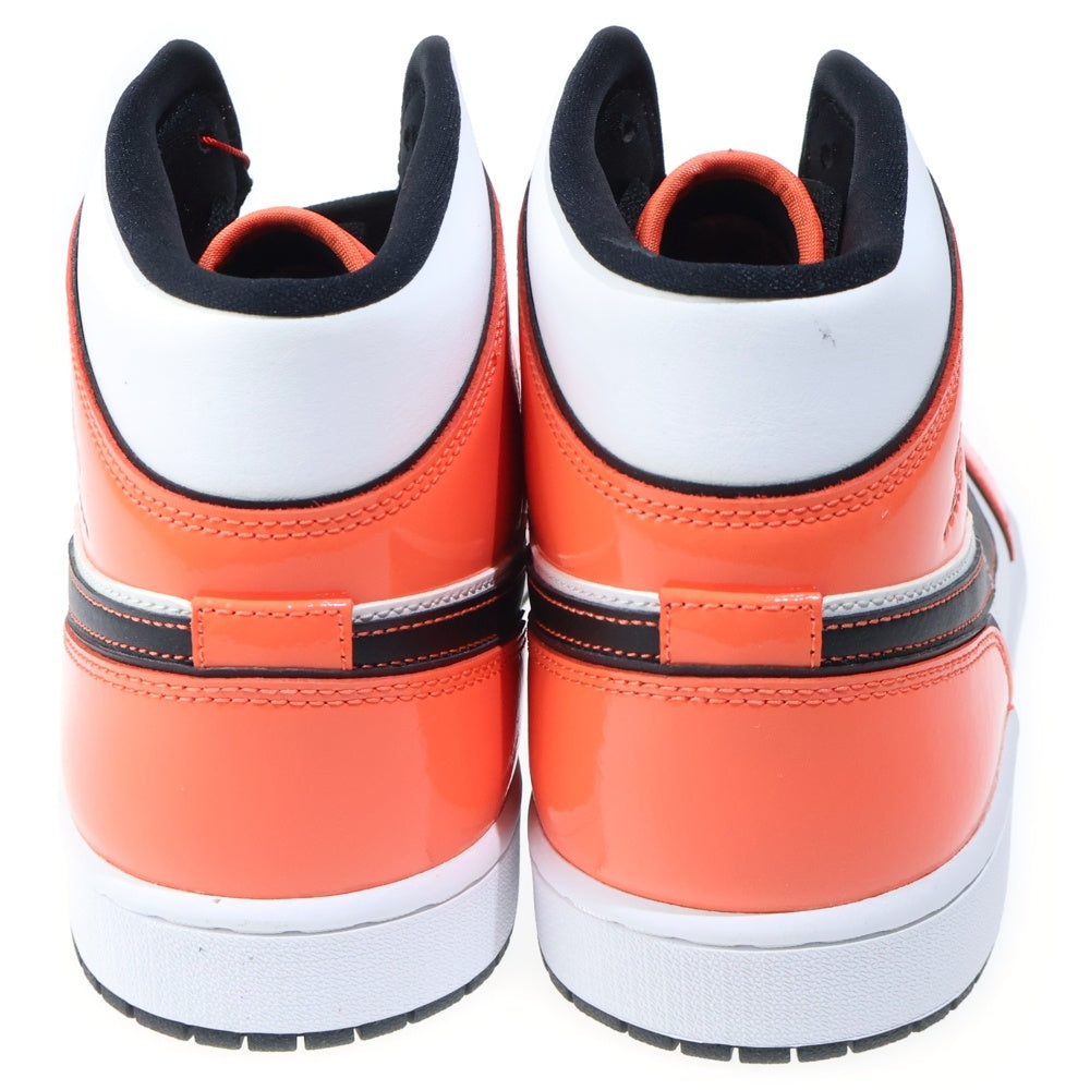 NIKE(ナイキ) AIR JORDAN 1 MID SE TURF ORANGE エアジョーダン1 ターフオレンジ ミッドカットスニーカー オレンジ/ホワイト US14/32cm DD6834-802