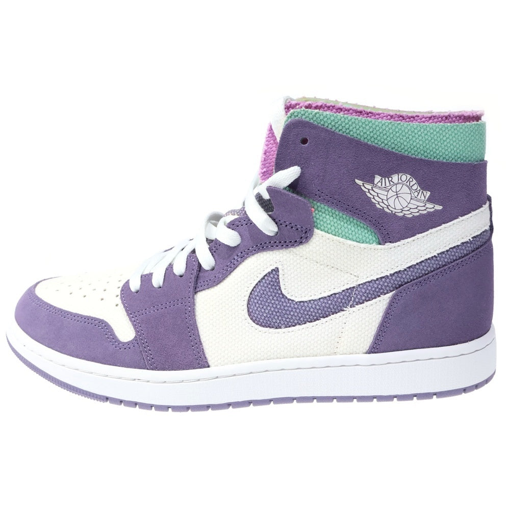 NIKE(ナイキ) AIR JORDAN 1 HIGH ZOOM AIR COMFORT エアジョーダン1 ズームエア コンフォート ハイカットスニーカー ホワイト/パープル US13/31cm CT0978-150