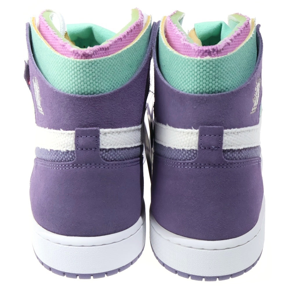 NIKE(ナイキ) AIR JORDAN 1 HIGH ZOOM AIR COMFORT エアジョーダン1 ズームエア コンフォート ハイカットスニーカー ホワイト/パープル US13/31cm CT0978-150