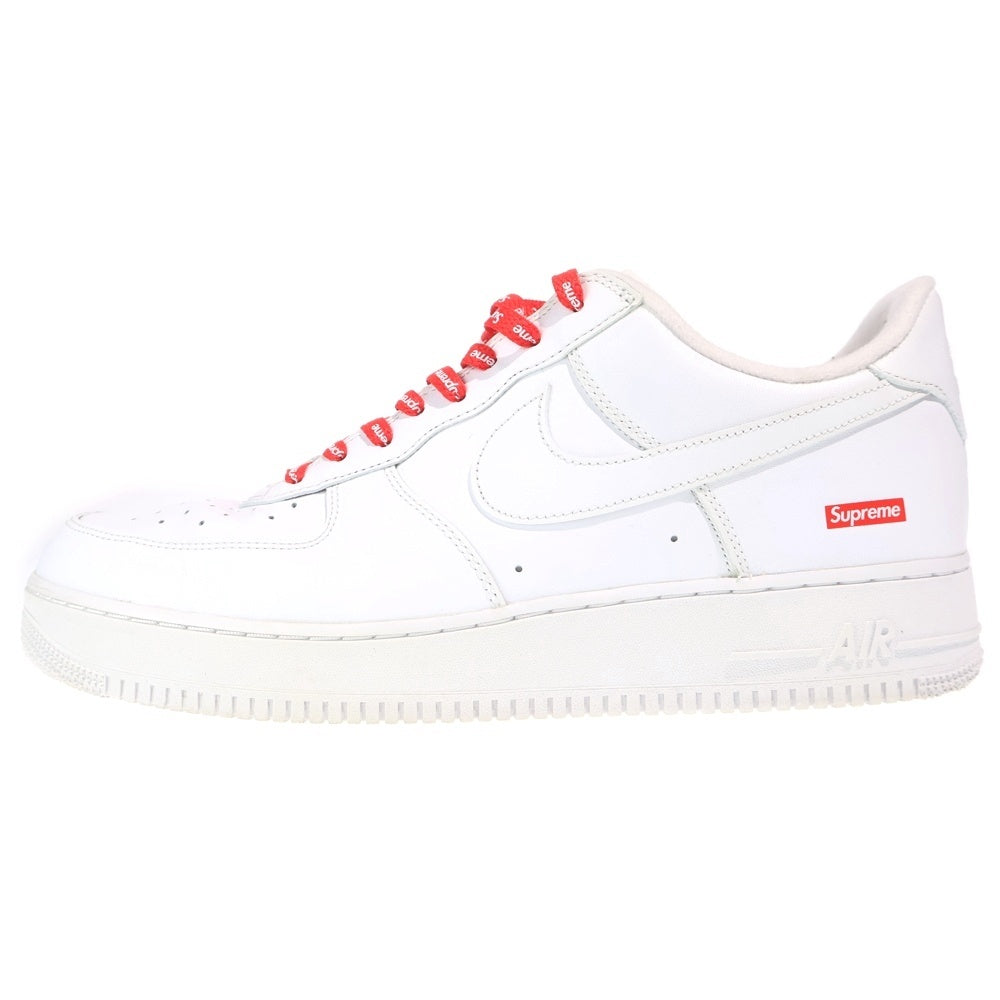 NIKE(ナイキ) ×SUPREME AIR FORCE 1 LOW SP エア フォース 1 ローカットスニーカーシューズ ホワイト US13/31cm CU9225-100