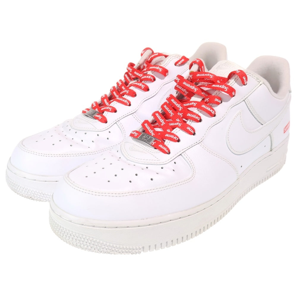 NIKE(ナイキ) ×SUPREME AIR FORCE 1 LOW SP エア フォース 1 ローカットスニーカーシューズ ホワイト US13/31cm CU9225-100