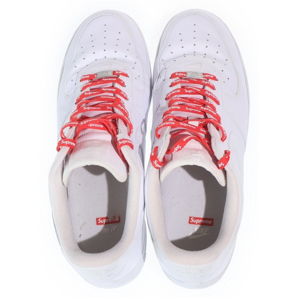 NIKE(ナイキ) ×SUPREME AIR FORCE 1 LOW SP エア フォース 1 ローカットスニーカーシューズ ホワイト US13/31cm CU9225-100