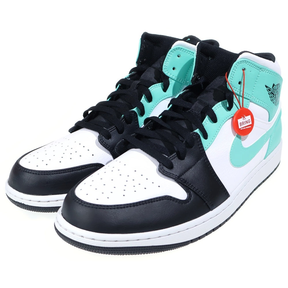 NIKE(ナイキ) AIR JORDAN 1 MID TROPICAL TWIST エアジョーダン1 トロピカルツイスト ミッドカットスニーカー ホワイト/ブルー US14/32cm 554724-132