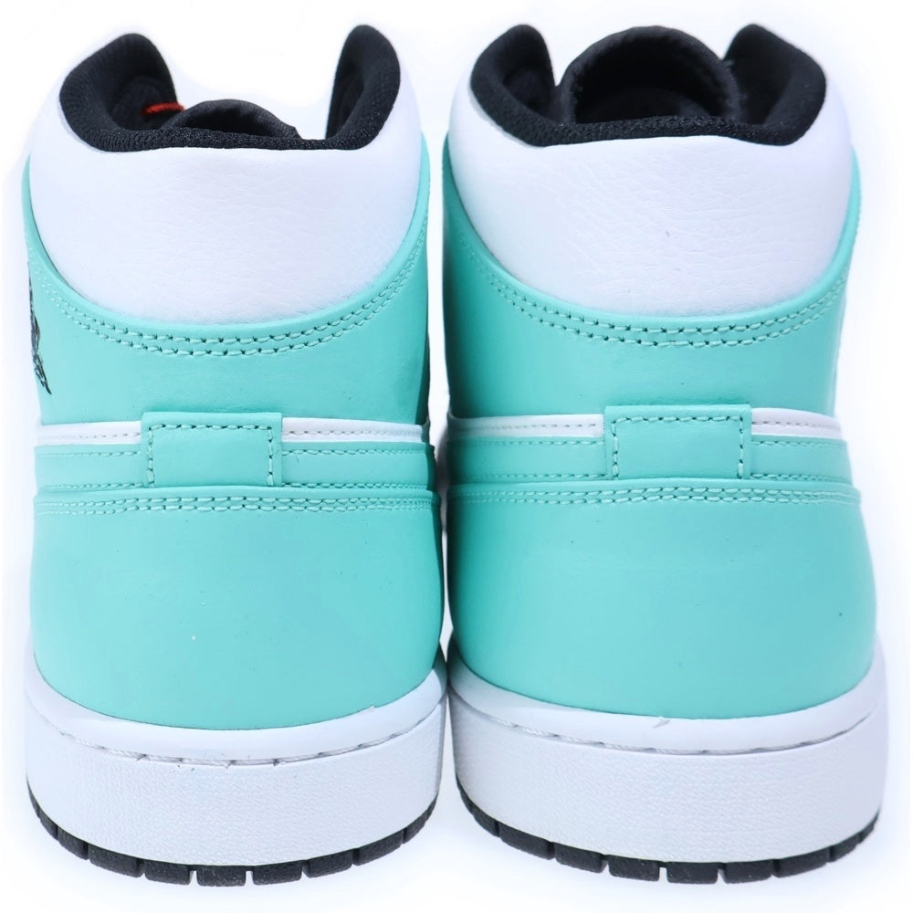 NIKE(ナイキ) AIR JORDAN 1 MID TROPICAL TWIST エアジョーダン1 トロピカルツイスト ミッドカットスニーカー ホワイト/ブルー US14/32cm 554724-132