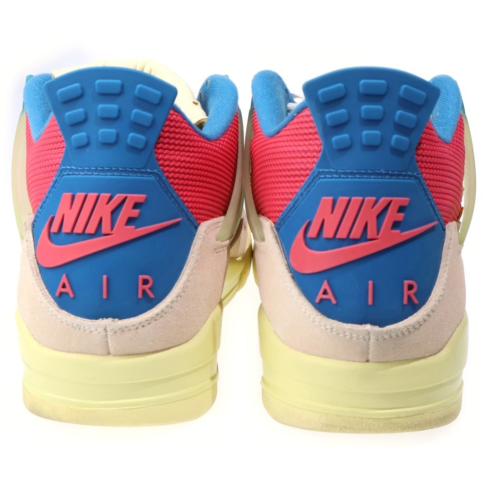 NIKE(ナイキ) ×UNION AIR JORDAN 4 GUAVA ICE ユニオン エアジョーダン4 グァバアイス ミッドカットスニーカー マルチ US12.5/30.5cm DC9533-800