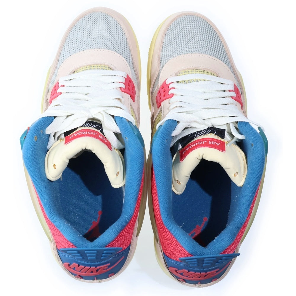 NIKE(ナイキ) ×UNION AIR JORDAN 4 GUAVA ICE ユニオン エアジョーダン4 グァバアイス ミッドカットスニーカー マルチ US12.5/30.5cm DC9533-800