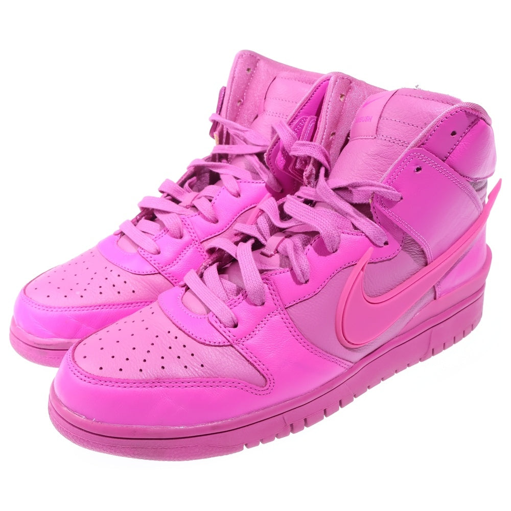 NIKE(ナイキ) ×AMBUSH DUNK HIGH PINK アンブッシュ ダンク ハイカットスニーカー ピンク US12/30cm CU7544-600