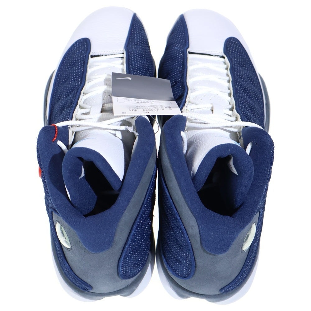 NIKE(ナイキ) AIR JORDAN 13 FLINT GREY エアジョーダン13 フリント グレー ハイカットスニーカー ブルー/ホワイト/グレー US12.5/30.5cm 414571-404