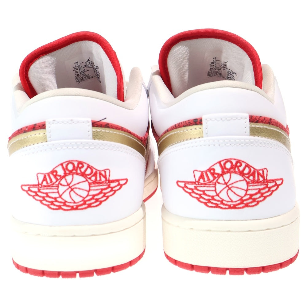 NIKE(ナイキ) AIR JORDAN 1 LOW SE SPADE 2021 エアジョーダン ロー スペード スニーカー シューズ ホワイト/レッド US13/31cm DJ5185-100