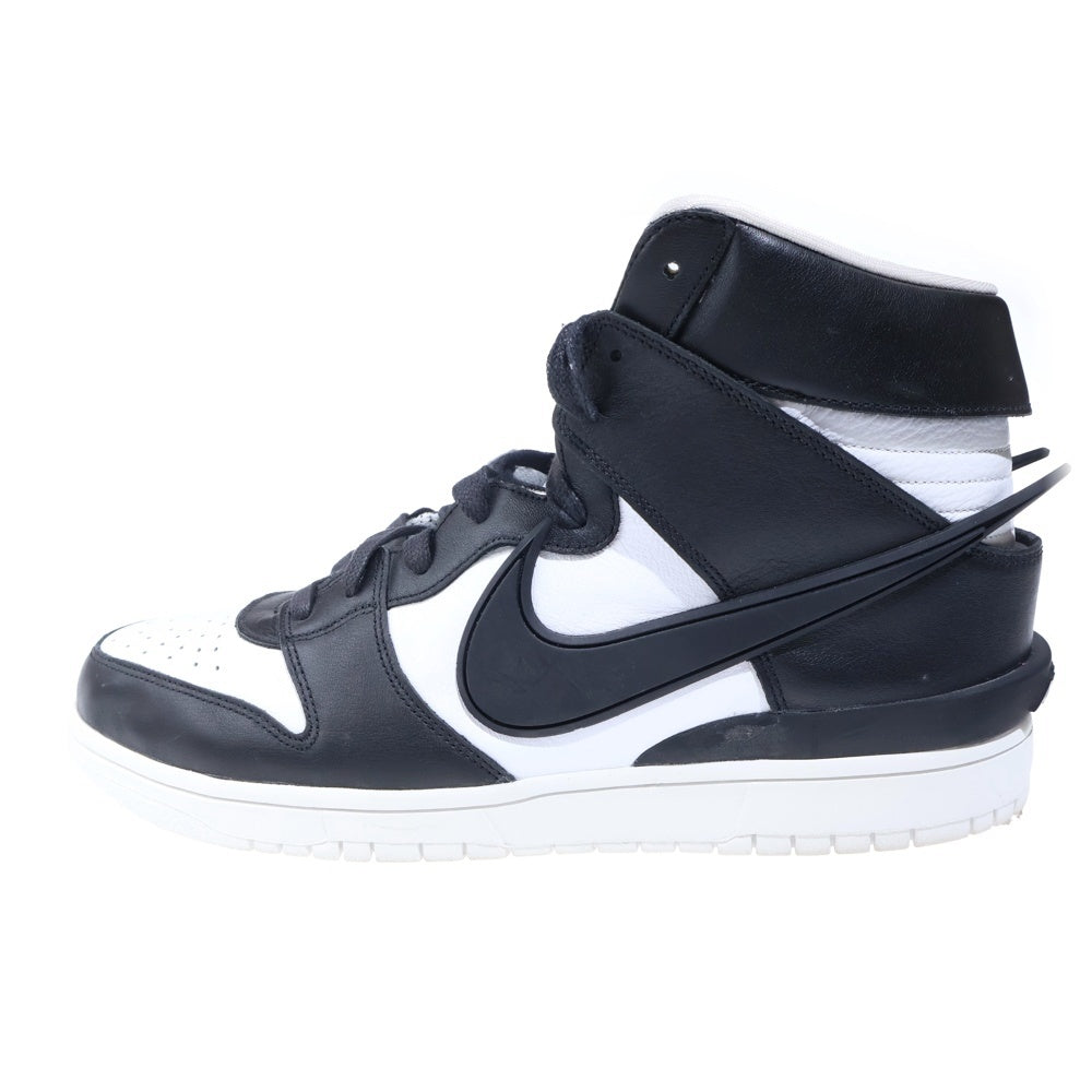NIKE(ナイキ) ×AMBUSH DUNK HIGH アンブッシュ ハイカットスニーカー ブラック/ホワイト US13/31cm CU7544-001