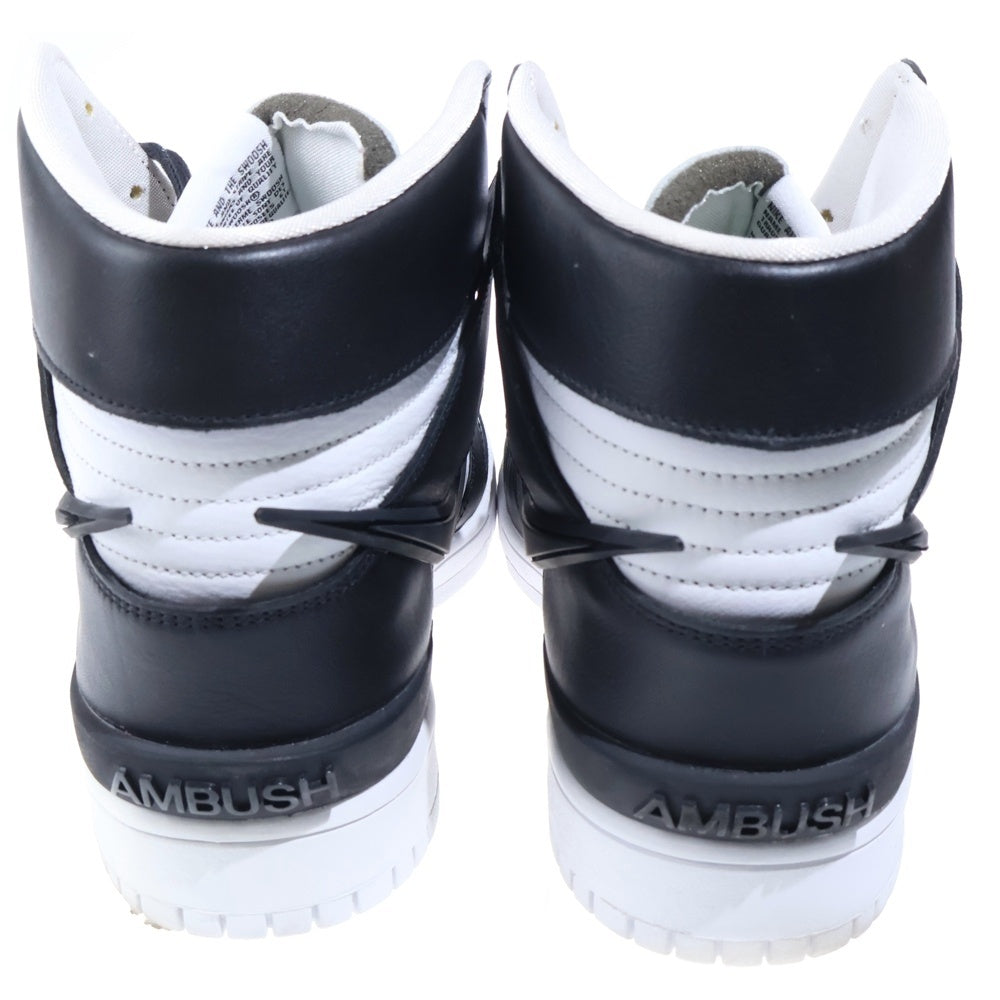NIKE(ナイキ) ×AMBUSH DUNK HIGH アンブッシュ ハイカットスニーカー ブラック/ホワイト US13/31cm CU7544-001