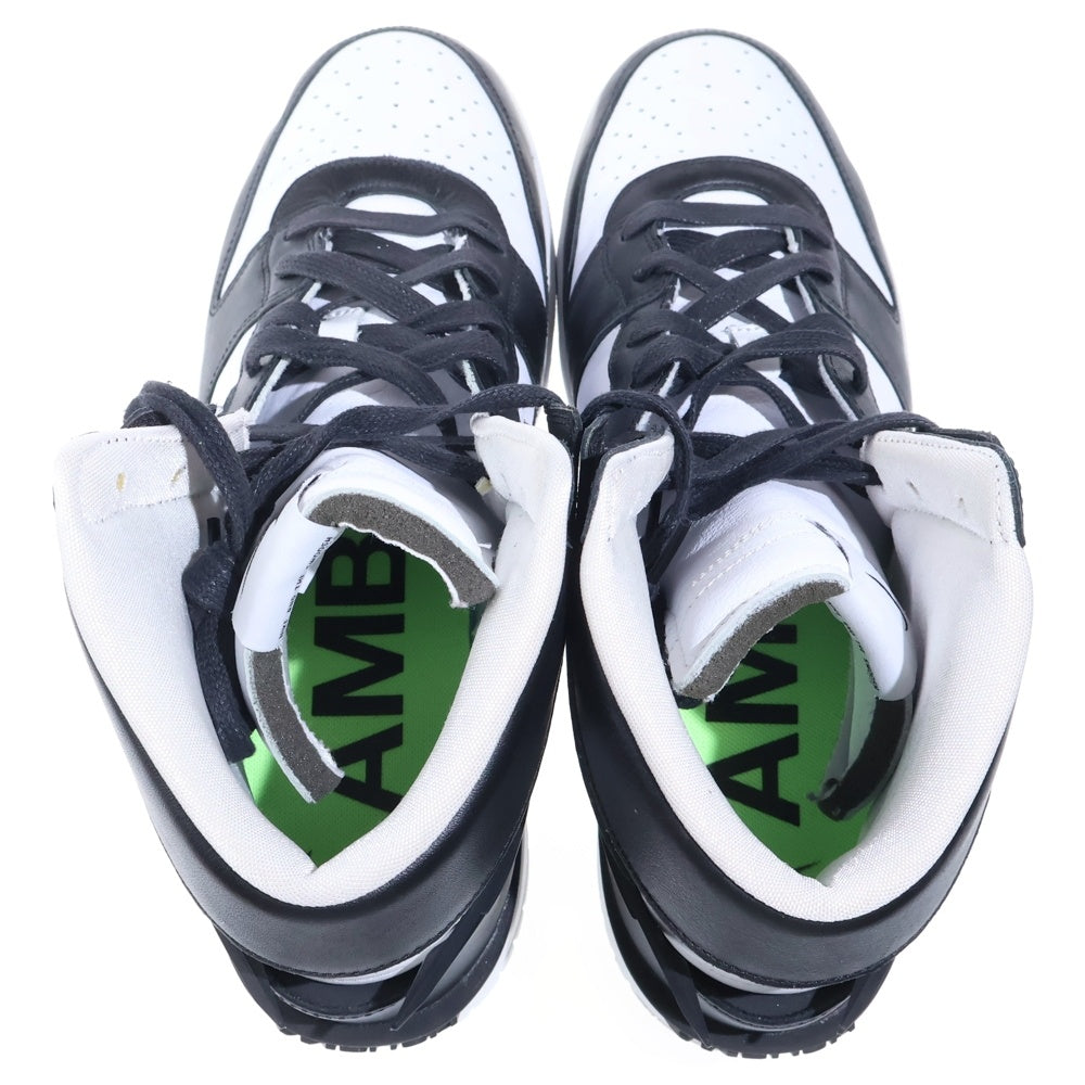 NIKE(ナイキ) ×AMBUSH DUNK HIGH アンブッシュ ハイカットスニーカー ブラック/ホワイト US13/31cm CU7544-001