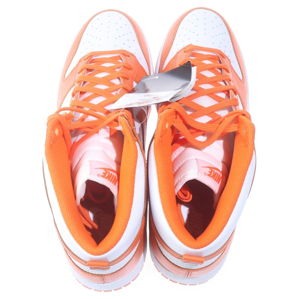 NIKE(ナイキ) DUNK HI RETRO ORANGE BLAZE ダンク ハイ レトロ オレンジブレイズ ハイカットスニーカー ホワイト/オレンジ US12/30cm DD1399-101