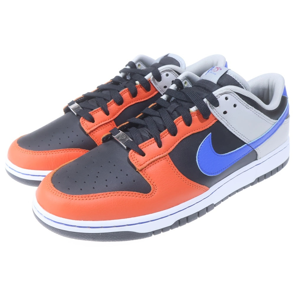 NIKE(ナイキ) ×NBA DUNK LOW EMB 75TH ANNIVERSARY NEW YORK KNICKS エヌビーエー ダンク 75周年 アニバーサリー ローカットスニーカー US12.5/30.5cm DD3363-002