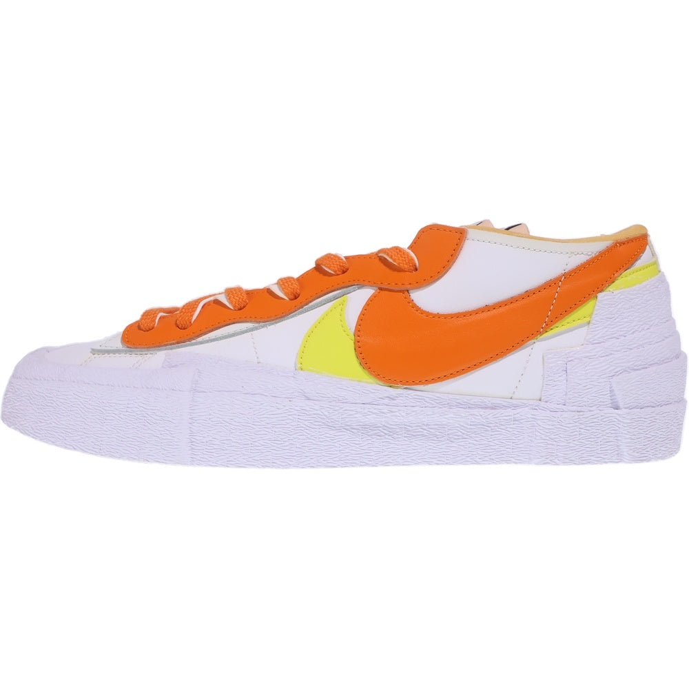 NIKE(ナイキ) ×sacai BLAZER LOW MAGMA ORANGE DD1877-100 サカイ ブレザー ローカットスニーカー US13/31cm ホワイト/オレンジ