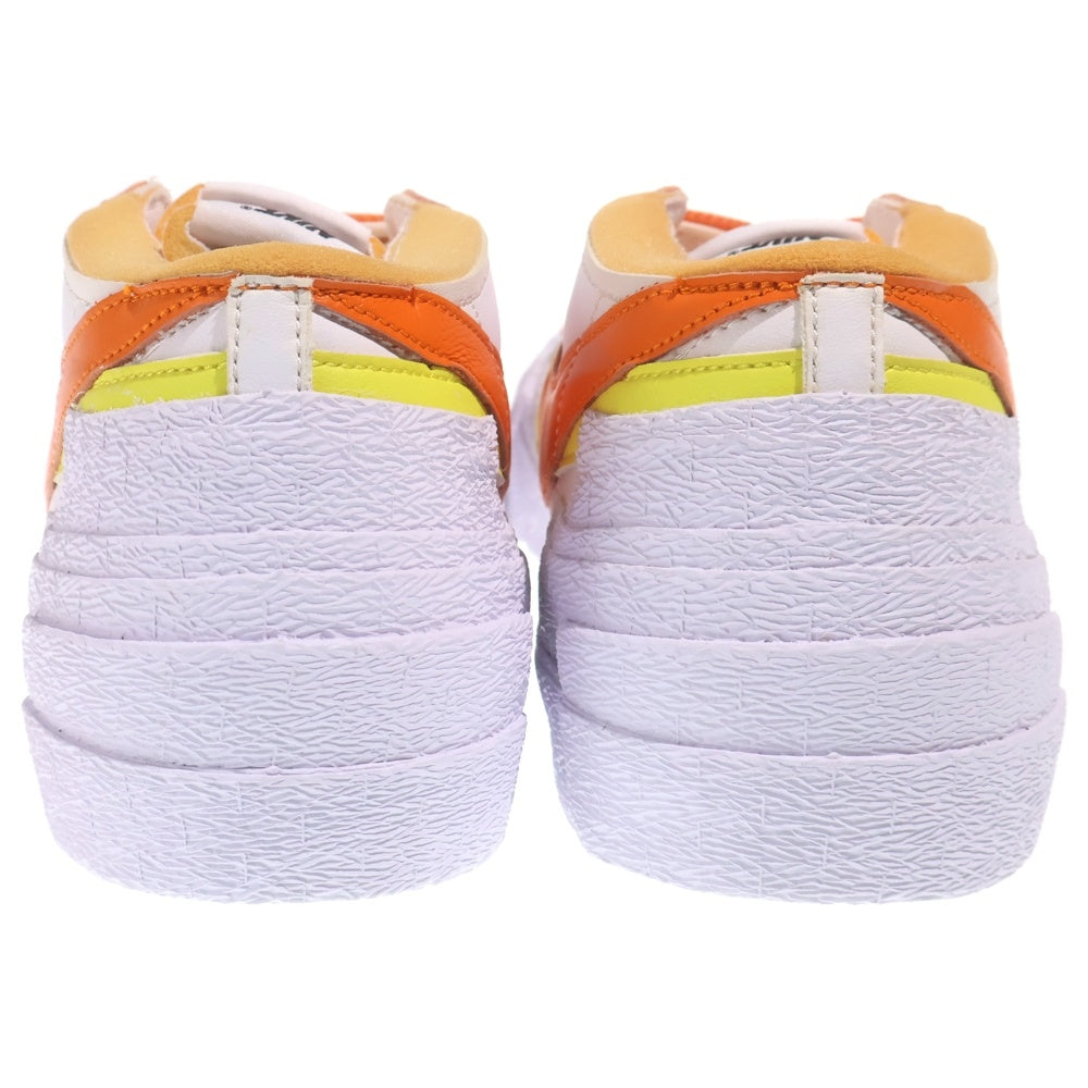 NIKE(ナイキ) ×sacai BLAZER LOW MAGMA ORANGE DD1877-100 サカイ ブレザー ローカットスニーカー US13/31cm ホワイト/オレンジ