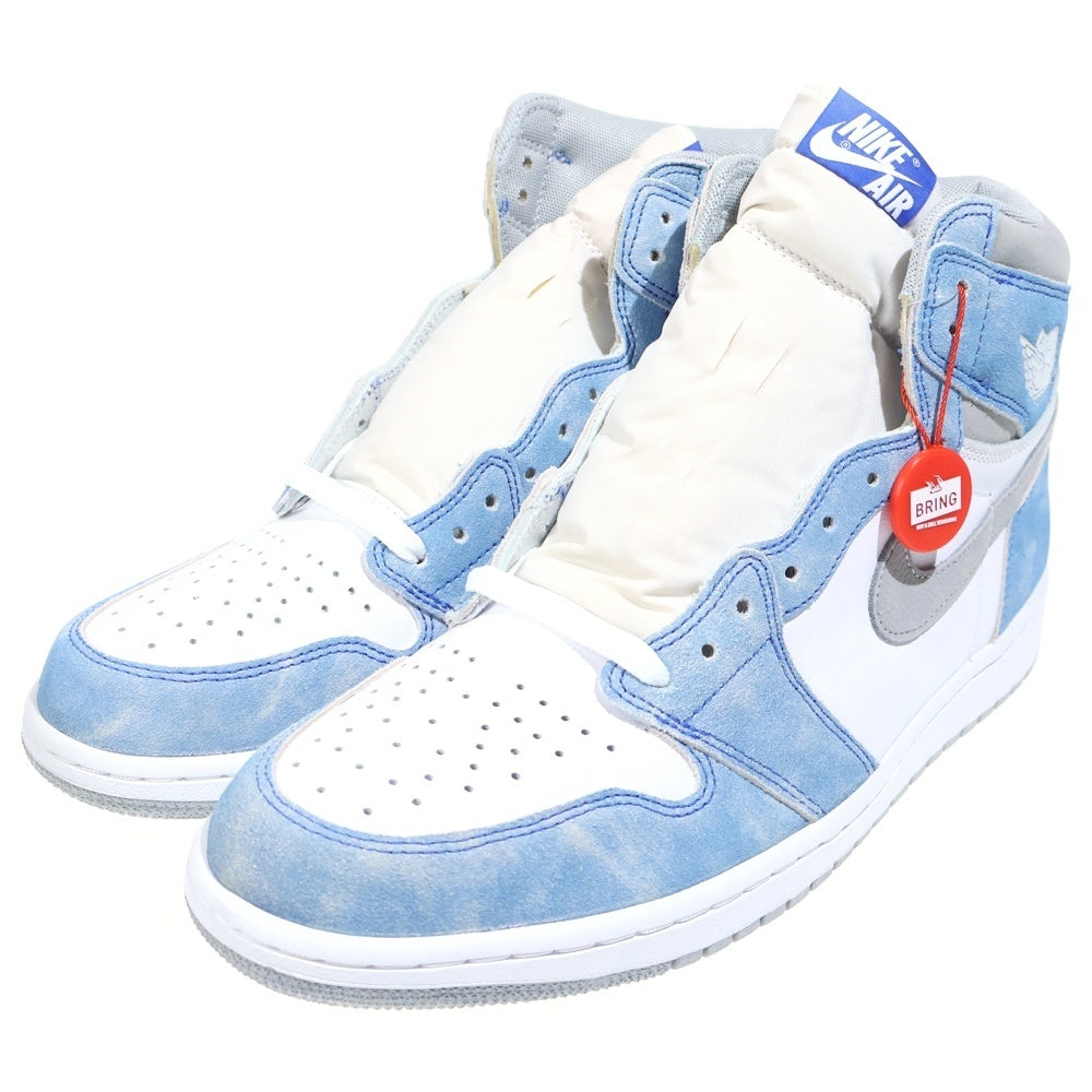 NIKE(ナイキ) AIR JORDAN 1 HIGH OG HYPER ROYAL エアジョーダン1 ハイパーロイヤル ハイカットスニーカー ホワイト/ブルー US13/31cm 555088-402