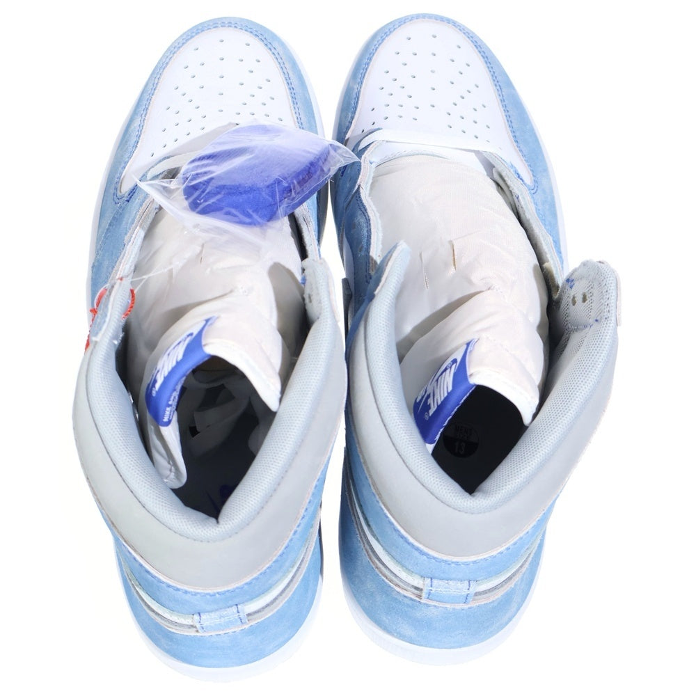 NIKE(ナイキ) AIR JORDAN 1 HIGH OG HYPER ROYAL エアジョーダン1 ハイパーロイヤル ハイカットスニーカー ホワイト/ブルー US13/31cm 555088-402