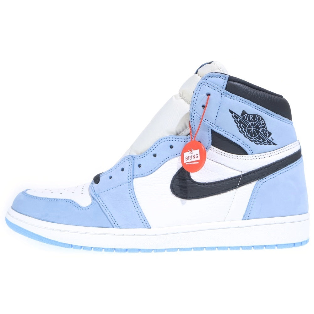 NIKE(ナイキ) AIR JORDAN 1 RETRO HIGH OG UNIVERSITY BLUE エアジョーダン1 ユニバーシティブルー ハイカットスニーカー ブルー US14/32cm 555088-134