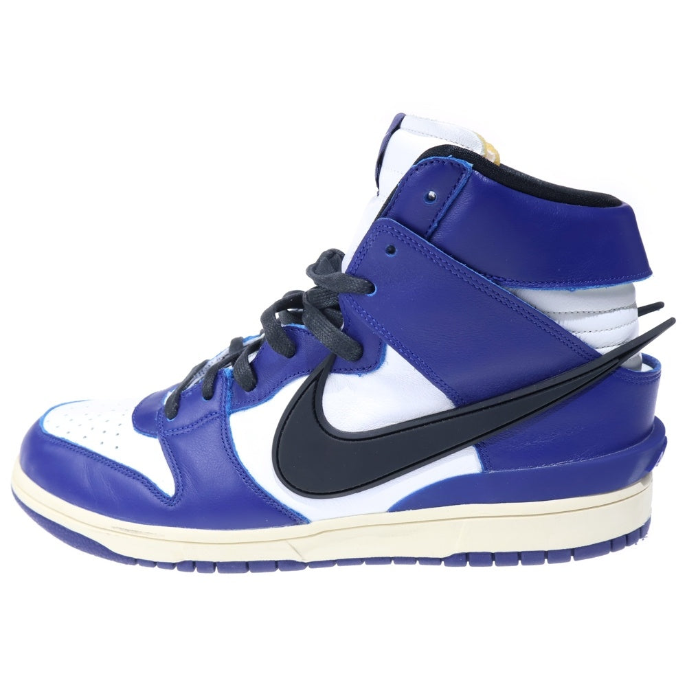 NIKE(ナイキ) ×AMBUSH DUNK HIGH DEEP ROYAL アンブッシュ ダンク ディープロイヤル ハイカットスニーカー ブルー/ホワイト US13/31cm CU7544-400